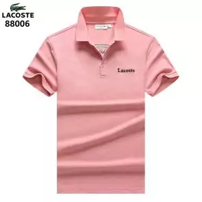 lacoste t-shirt big logo design back big lacoste pink